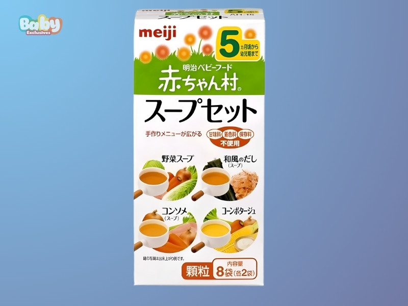 Bột ăn Dặm Cho Bé 5 Tháng Meiji