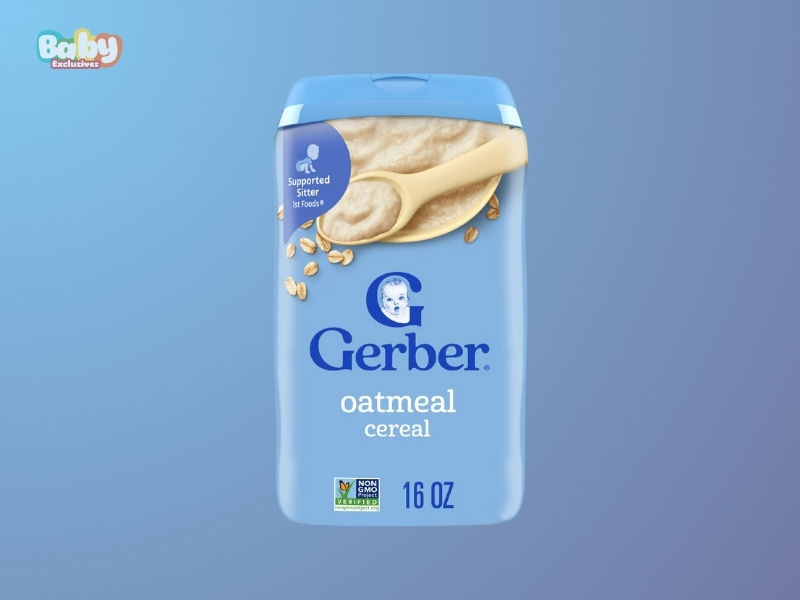 Gerber Organic Oatmeal Single Grain