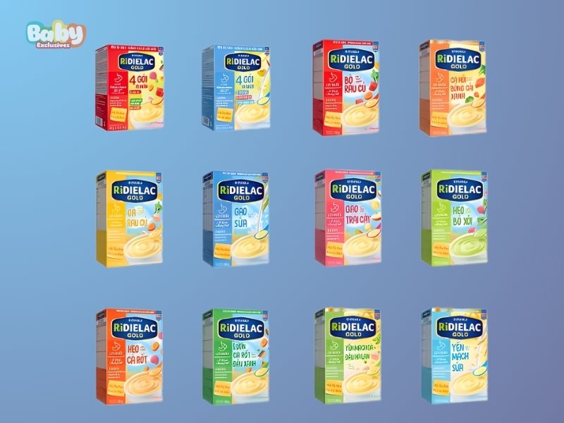 Các Vị Bột ăn Dặm Của Vinamilk