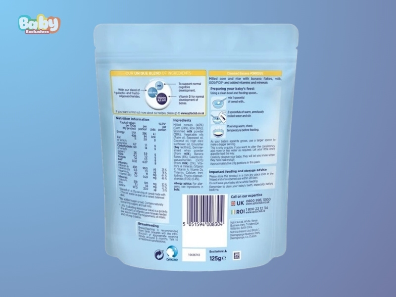 Hướng Dẫn Sử Dụng Bột ăn Dặm Aptamil (2)