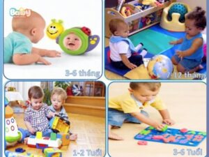 Lựa Chọn Đồ Chơi Trẻ Em Phù Hợp Độ Tuổi