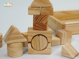 Đồ chơi gỗ – lựa chọn an toàn cho bé từ 1 tuổi
