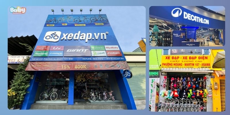 Top 5 Cửa Hàng Xe Đạp Trẻ Em Quận Tân Bình