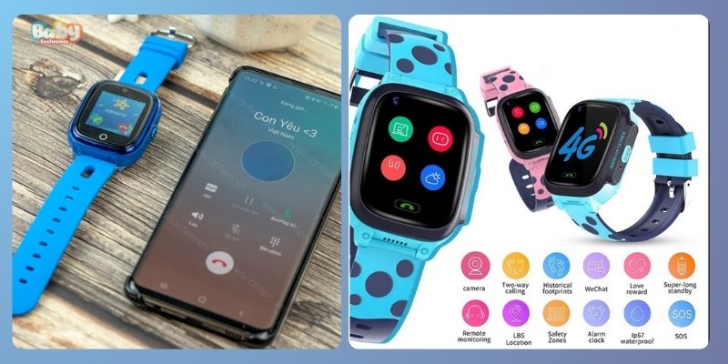 đồng Hồ Thông Minh định Vị Trẻ Em Gps