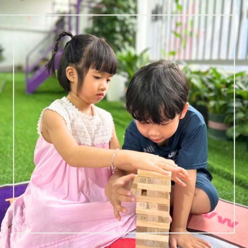 Bộ đồ Chơi Rút Gỗ Tự Nhiên