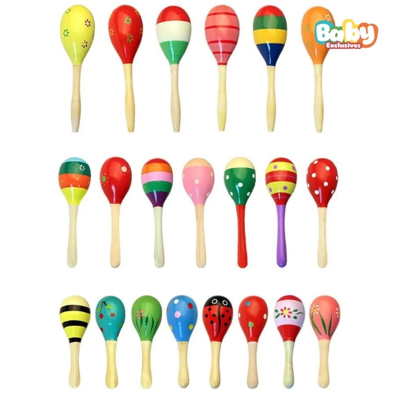 Đồ Chơi Lục Lạc Gỗ Maracas